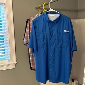 3 fantastic men’s shirts all in great condition xxl washed n never worn